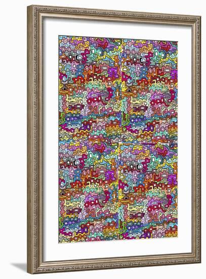 Abstract 30715-Miguel Balbás-Framed Giclee Print