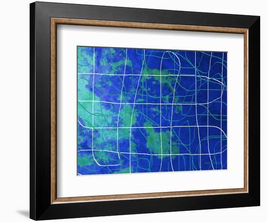 Abstract 310-Herb Dickinson-Framed Photographic Print
