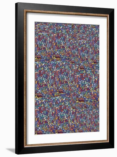 Abstract 3815-Miguel Balb?s-Framed Giclee Print