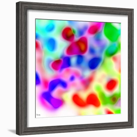 Abstract 43-Shiroki Kimaneka-Framed Giclee Print