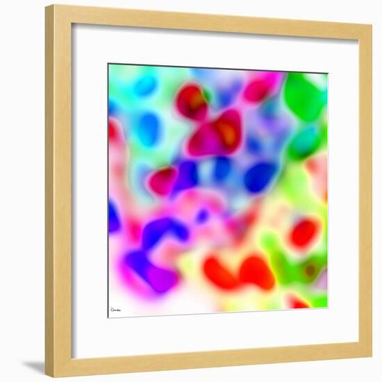 Abstract 43-Shiroki Kimaneka-Framed Giclee Print