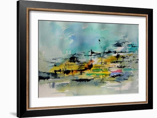 Abstract 514020-Pol Ledent-Framed Art Print