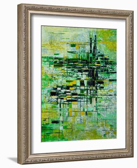 Abstract 5-Pol Ledent-Framed Art Print