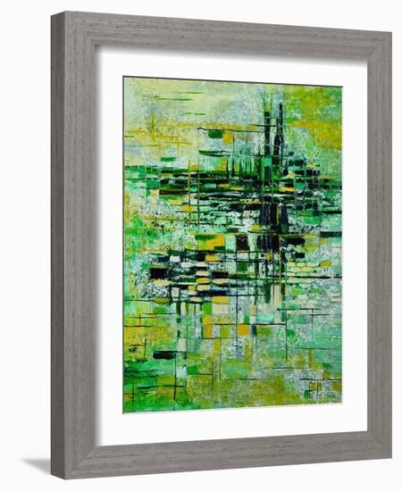 Abstract 5-Pol Ledent-Framed Art Print