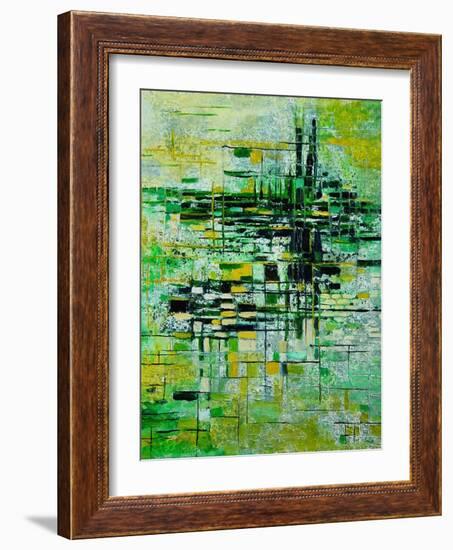 Abstract 5-Pol Ledent-Framed Art Print