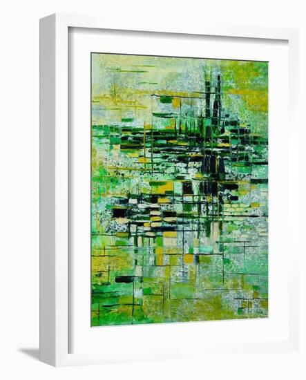 Abstract 5-Pol Ledent-Framed Art Print