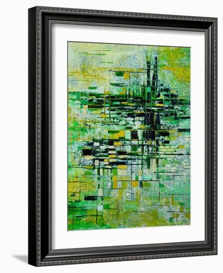 Abstract 5-Pol Ledent-Framed Art Print