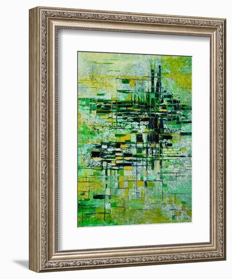 Abstract 5-Pol Ledent-Framed Art Print