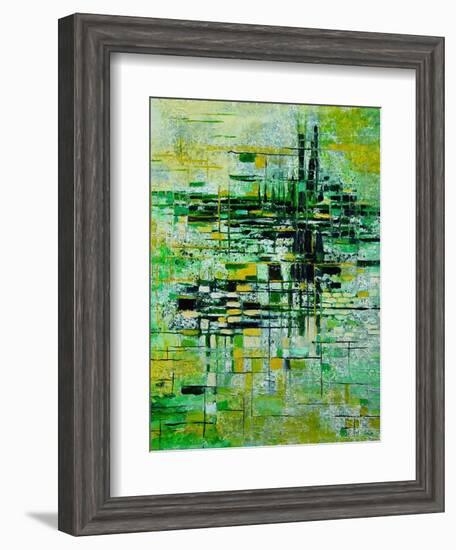 Abstract 5-Pol Ledent-Framed Art Print