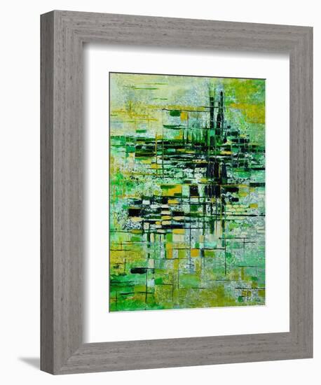 Abstract 5-Pol Ledent-Framed Art Print