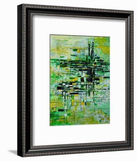 Abstract 5-Pol Ledent-Framed Art Print