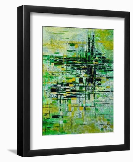 Abstract 5-Pol Ledent-Framed Art Print