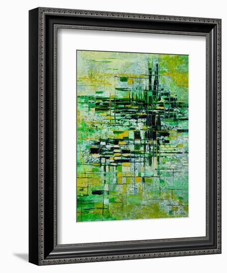 Abstract 5-Pol Ledent-Framed Art Print