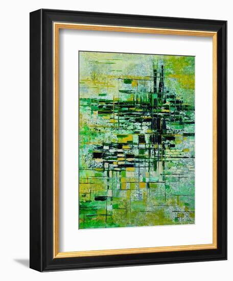 Abstract 5-Pol Ledent-Framed Art Print