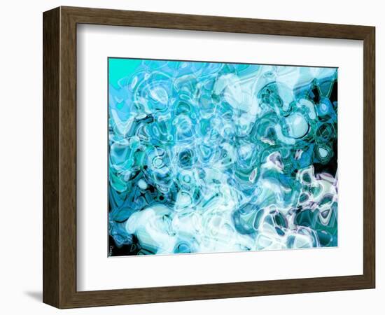 Abstract 6-Shiroki Kimaneka-Framed Giclee Print