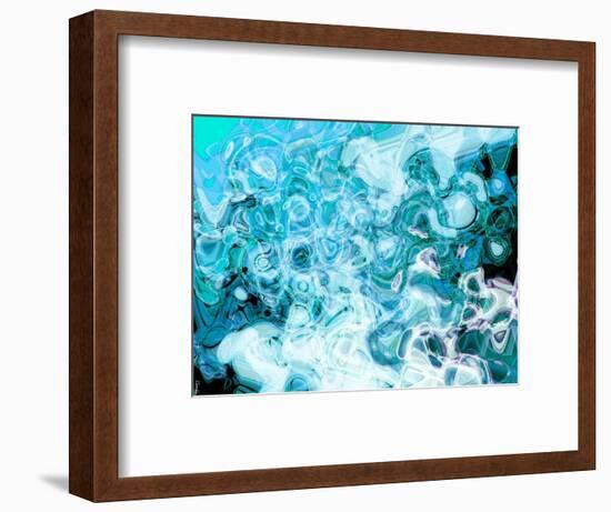 Abstract 6-Shiroki Kimaneka-Framed Giclee Print