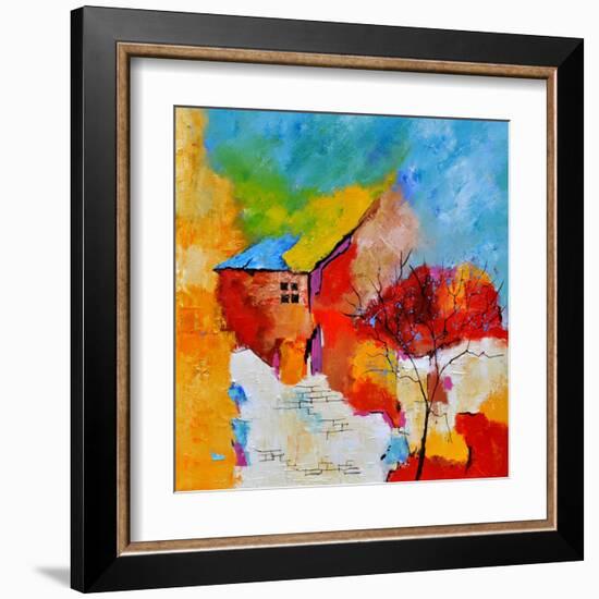 Abstract 7741302-Pol Ledent-Framed Art Print