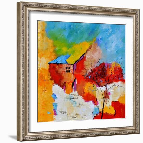 Abstract 7741302-Pol Ledent-Framed Art Print