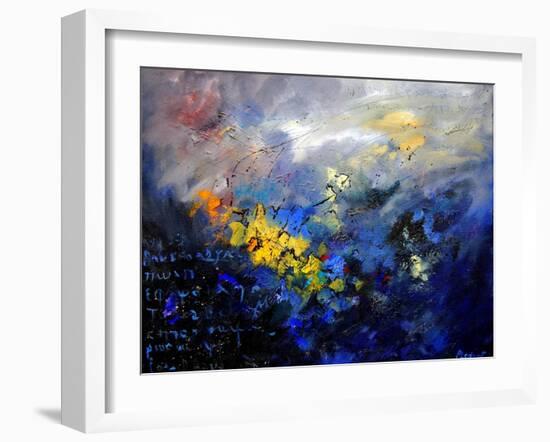 Abstract 791207-Pol Ledent-Framed Art Print