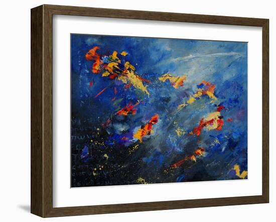 Abstract 971207-Pol Ledent-Framed Art Print