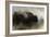 Abstract American Bison-Jai Johnson-Framed Giclee Print