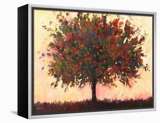 Abstract Apple Tree-Patty Baker-Framed Stretched Canvas