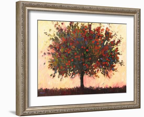 Abstract Apple Tree-Patty Baker-Framed Art Print