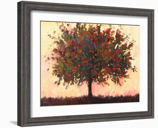 Abstract Apple Tree-Patty Baker-Framed Art Print