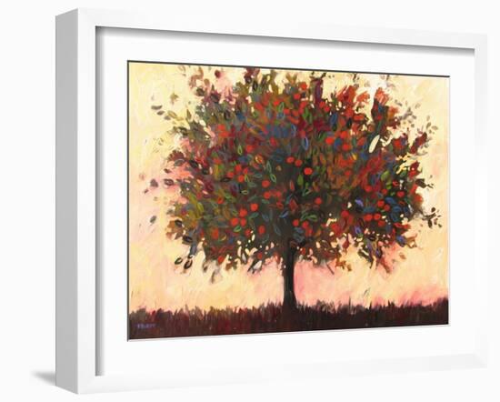 Abstract Apple Tree-Patty Baker-Framed Art Print