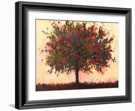 Abstract Apple Tree-Patty Baker-Framed Art Print