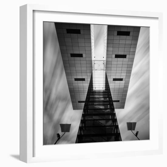 Abstract Architecture, Kranhaus, Germany-Steve Simon-Framed Photographic Print