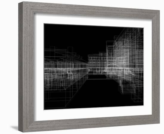 Abstract Archticture-cherezoff-Framed Art Print