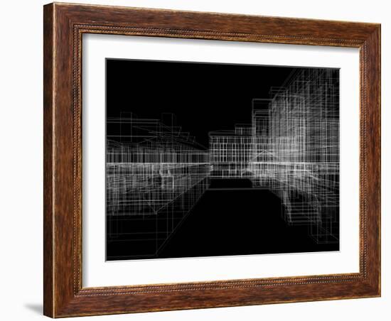 Abstract Archticture-cherezoff-Framed Art Print