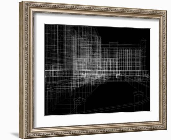 Abstract Archticture-cherezoff-Framed Art Print