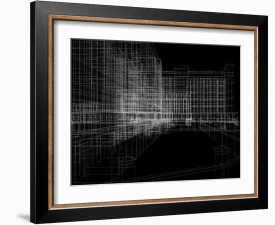 Abstract Archticture-cherezoff-Framed Art Print