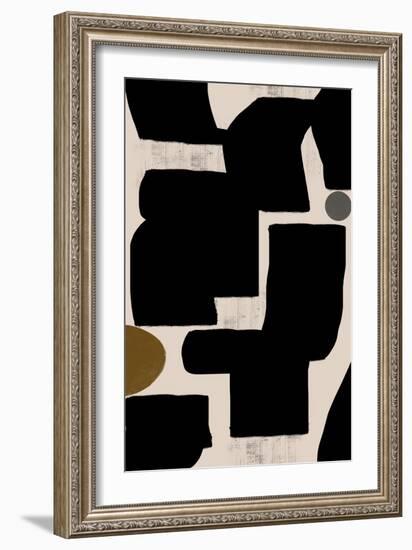 Abstract Art No1.-THE MIUUS STUDIO-Framed Giclee Print