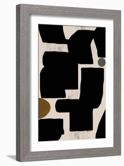 Abstract Art No1.-THE MIUUS STUDIO-Framed Giclee Print