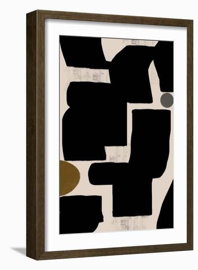 Abstract Art No1.-THE MIUUS STUDIO-Framed Giclee Print