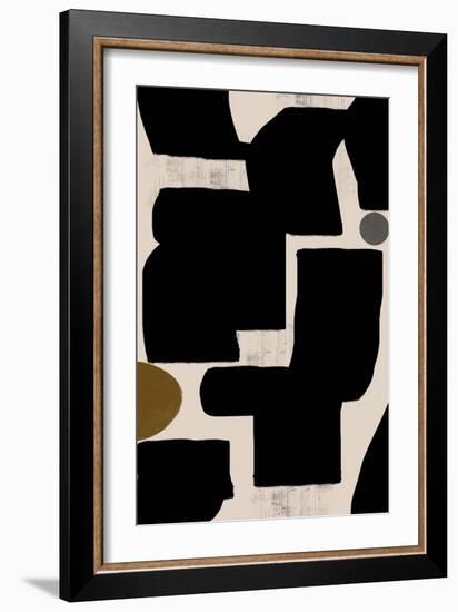 Abstract Art No1.-THE MIUUS STUDIO-Framed Giclee Print