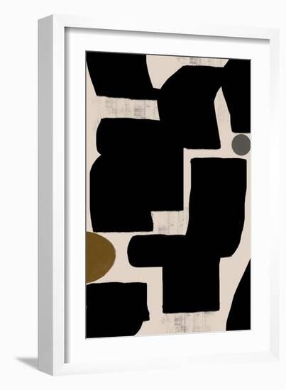 Abstract Art No1.-THE MIUUS STUDIO-Framed Giclee Print