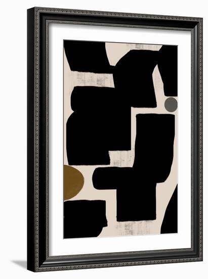 Abstract Art No1.-THE MIUUS STUDIO-Framed Giclee Print