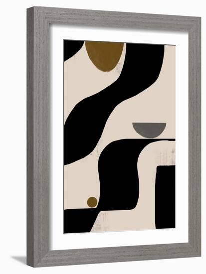 Abstract Art No2.-THE MIUUS STUDIO-Framed Giclee Print