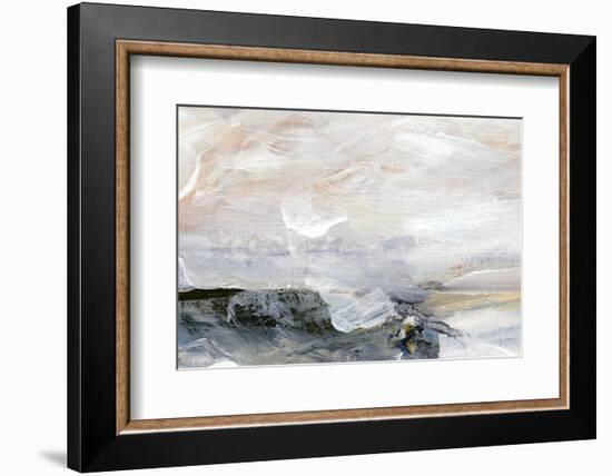 Abstract Art. Painted Background. Modern Art Painting. Contemporary Art-Dina Dankers-Framed Photographic Print