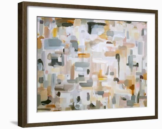 Abstract Art Painting Background. Modern Art. Contemporary Art-null-Framed Art Print
