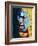 Abstract Artwork of Man Depicting Mental Illness-Paul Brown-Framed Photographic Print