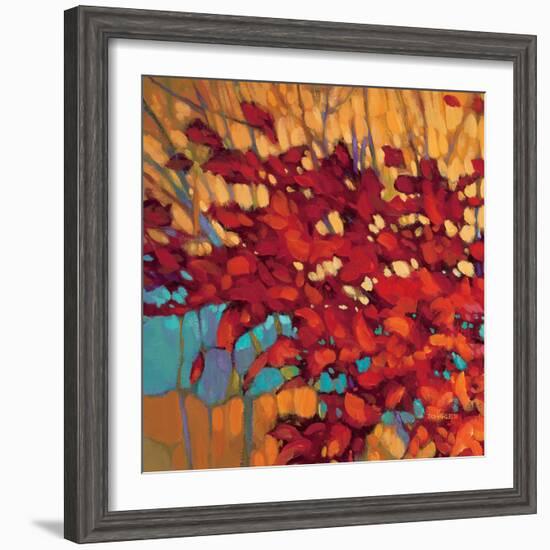 Abstract Autumn 1-J Charles-Framed Art Print