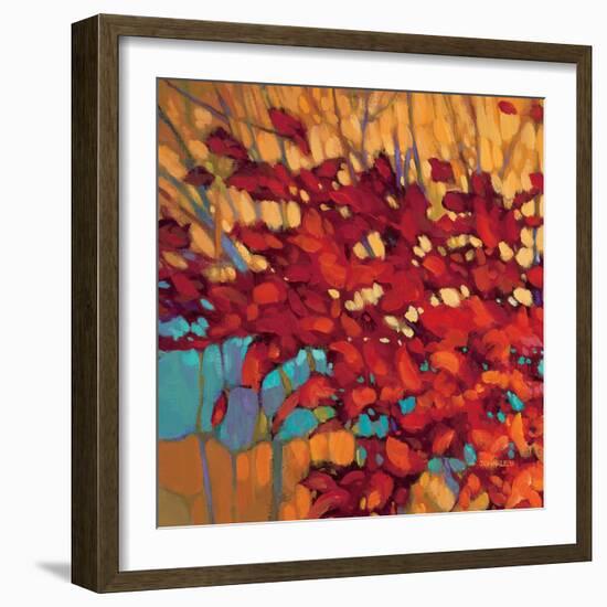 Abstract Autumn 1-J Charles-Framed Art Print