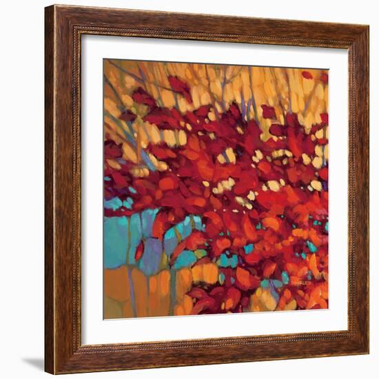 Abstract Autumn 1-J Charles-Framed Art Print