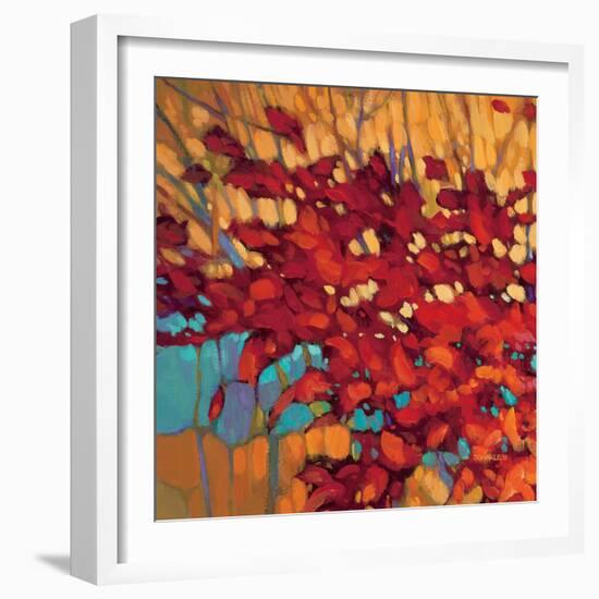 Abstract Autumn 1-J Charles-Framed Art Print