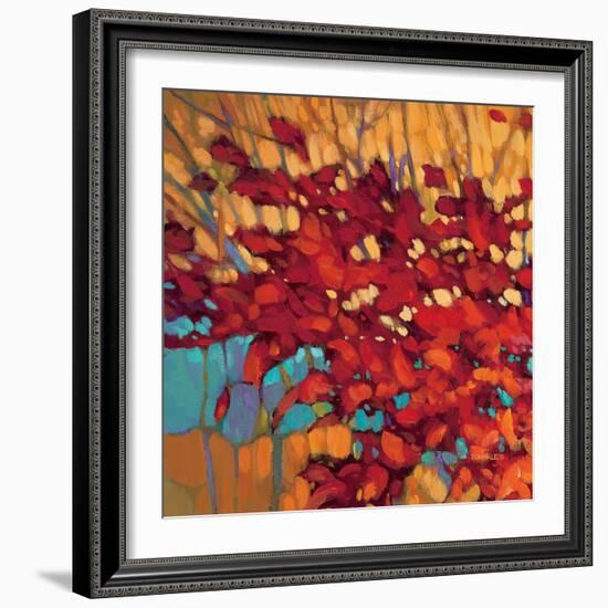 Abstract Autumn 1-J Charles-Framed Art Print